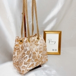 【new!!】import fabric 巾着バッグ