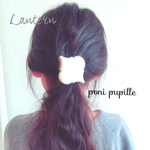 再入荷 nudy white ランタンタイル ヘアゴム 