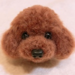 癒しのdogぽんぽん(*´꒳`*)　トイプードル顔タイプ