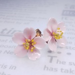 2022 桜の花小粒ピアス（両耳）