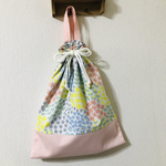 体操服入れ🌸ninaクッカタルハシャークスキン×ピンク