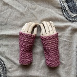 シルクコットンのリストウオーマー