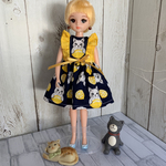 リカちゃん♡ブライス服(ネコ柄)
