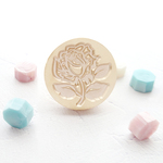 シーリングスタンプ　薔薇　B　スタンプヘッド