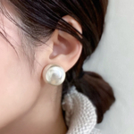《outlet》big pearl ピアス/イヤリング アレルギー対応