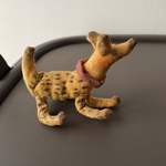 赤い首輪のわんちゃん