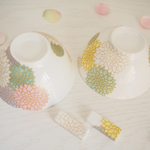 ペア♡パステルお茶碗&箸置きセット