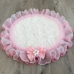 somomo様✨御専用でございます　　　　　　Roseプリンセスカフェマット✨犬用（直径52ｾﾝﾁ程）
