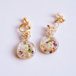 flower coin  pierce、earring  