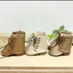 革細工　ロングブーツ　一足　miniature .