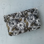 【SALE】〈rosy〉gr.ポーチ＊ミナペルホネン＊カードポケット付き!
