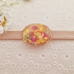 【送料無料】お洒落帯留め☆艶花☆レジン