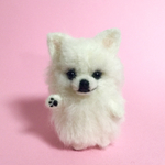 (k1n2様専用)ちびっこポメラニアン☆白ポメちゃん