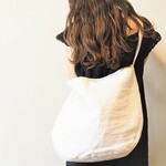 ☆SALE☆Anone『linen balloon』日本製リネンコットン2way / ホワイト