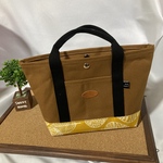 ８号帆布のトートバッグ　ブラウン