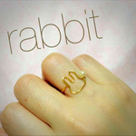 BIGうさぎring◡̈♥︎