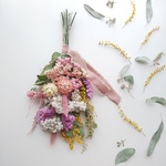 春色ミモザのスワッグ 𖦞