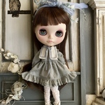 2038 ミントグリーン ワンピース Blythe ブライス アウトフィット 洋服