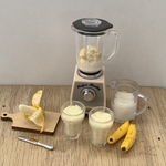 20時販売開始します。ブレンダーシェルピンク　ミニチュアバナナジュースセット