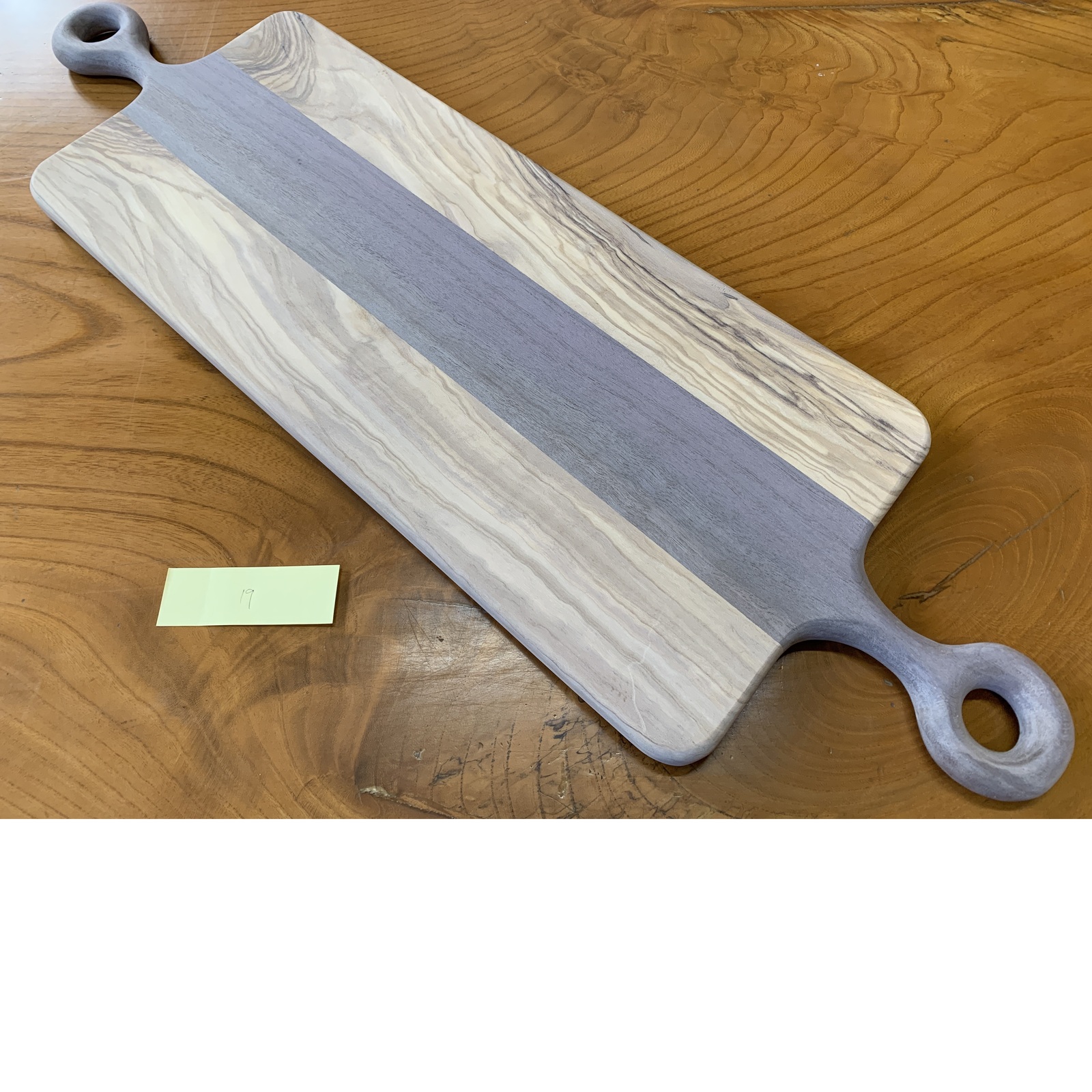 ☆高級まな板 Zelkova WaveSeries 無垢材 カッティングボード