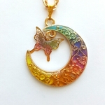 再販♡ moon♡vivid butterflyネックレス