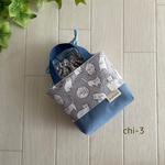 ＊巾着付きミニミニトートbag＊