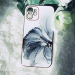 iPhone12 ケース アルコールインクアート 