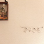 ワイヤーで作ったガーランド☆