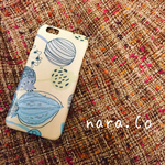 【送料無料】北欧  花 つぼみ iPhone6ケース