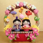 春！桃の節句♪の2wayリース