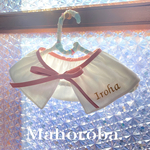 ビックカラー名前入りスタイ　360度付け襟としても♪出産祝いに男の子にも女の子にも♪