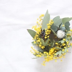 ユーカリとミモザのミニリース