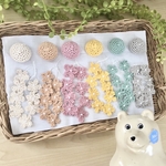 ■ 4月7日（日）20時30分〜再販開始 ■《送料込み》　しろくま貯金箱　春のベレー帽＆お花のネックレス　２点セット＊