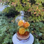 konomoi様専用*॰【~ROSE~】飴細工のバラ*॰バレンタイン・各種お祝い・記念日・お誕生日・母の日・卒入学祝いに［ﾌﾙｵｰﾀﾞｰﾒｲﾄﾞ］お色味もご相談下さいませ