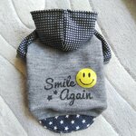 犬服！デニム&デニムスター！ニコちゃん重ね着