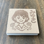 似顔絵はんこ