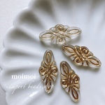 〈8個*No.P1606〉 import アンティークダイヤモンドビーズ