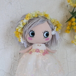 ドールサイズ　ミモザの花冠 2022②
