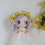 ドールサイズ　ミモザの花冠 2022⑦