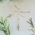 [送料無料]ネイティブピアス＊クロスピアス