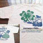 【4/30までSALE!2300円→1100円】【即納品】クローバー＆ポストマン　両面　Tシャツ　Sサイズ