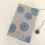 単行本　リバティ プリント使用　ブックカバー　*　フェアリー・クロック  Fairy Clock