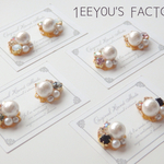 春色 大人ビジューピアス／イヤリング