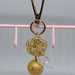 にゃんこオルゴナイト 水琴鈴ホルダー 水引 金運