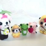 【m様ご予約品】桜パンダ＆ニワトリくまちゃん 　他３点