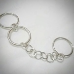 別注制作 silver950  3連リング
