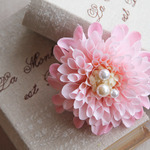 【POPO】 Flower Corsage ダリアミニフラワーコサージュ－Pink－