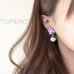 "YUMEIRO"天然石ピアス