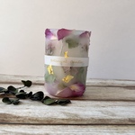 ローズのドライフラワー  ボタニカルキャンドル　3