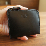 【okome01c様専用】レザー L字ファスナー財布 ウォレット